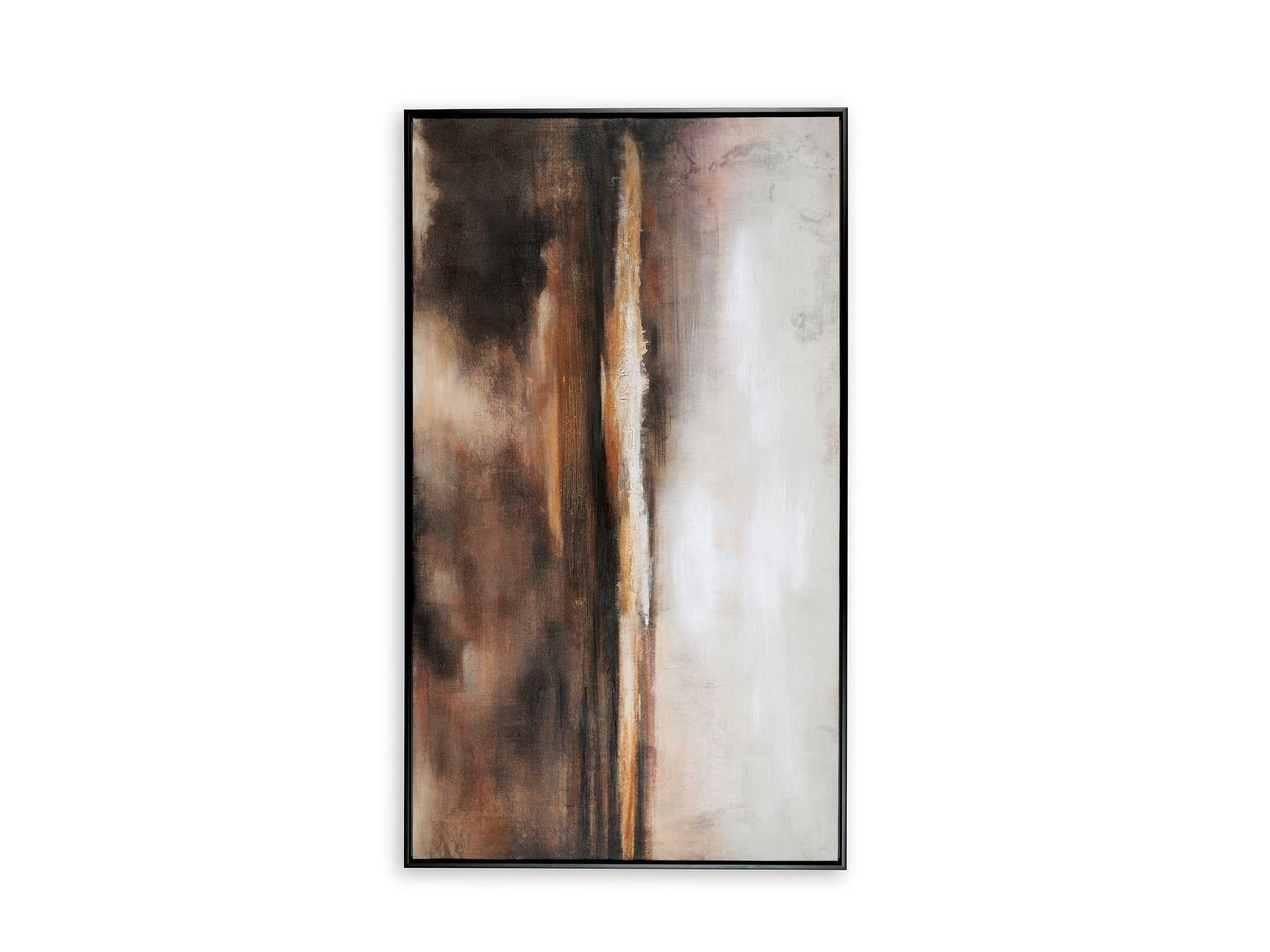 Drewland - Wall Art - Black / Brown / Orange