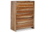 Dressonni - Five Drawer Chest - Brown