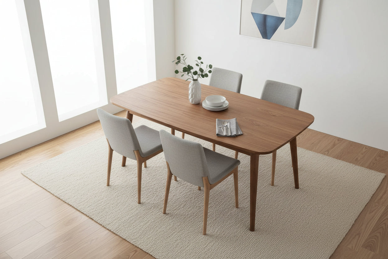 Eden Modern All-wood Dining Table
