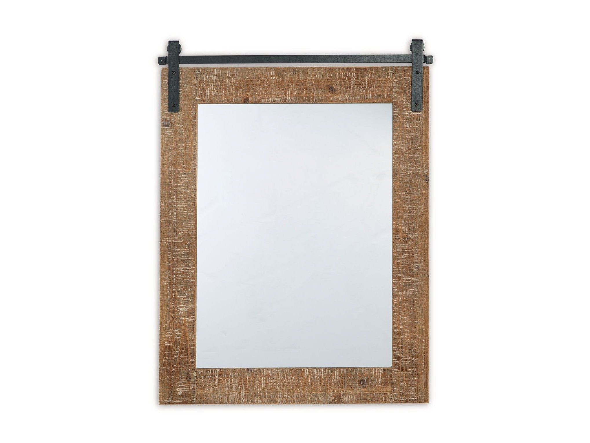 Lanie - Accent Mirror - Antique Brown