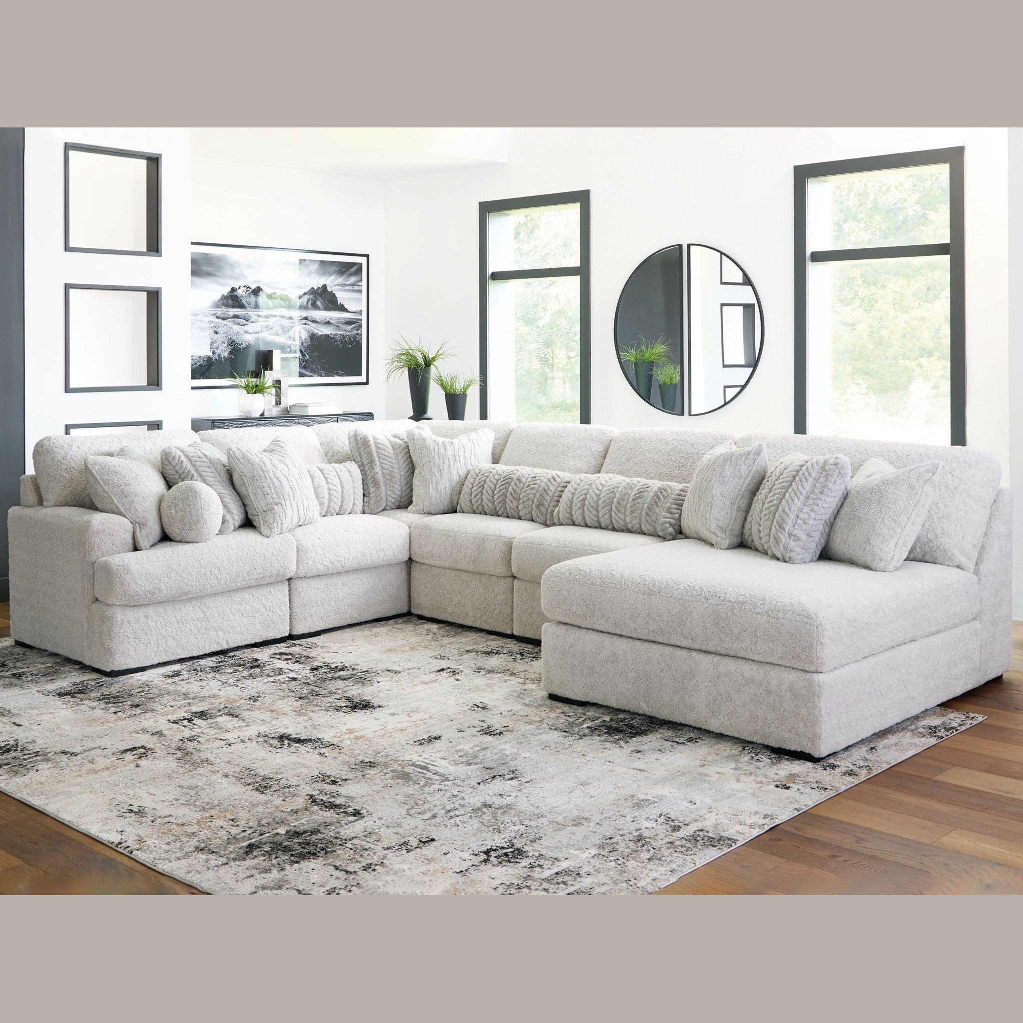 Cuddle Plush Sectional