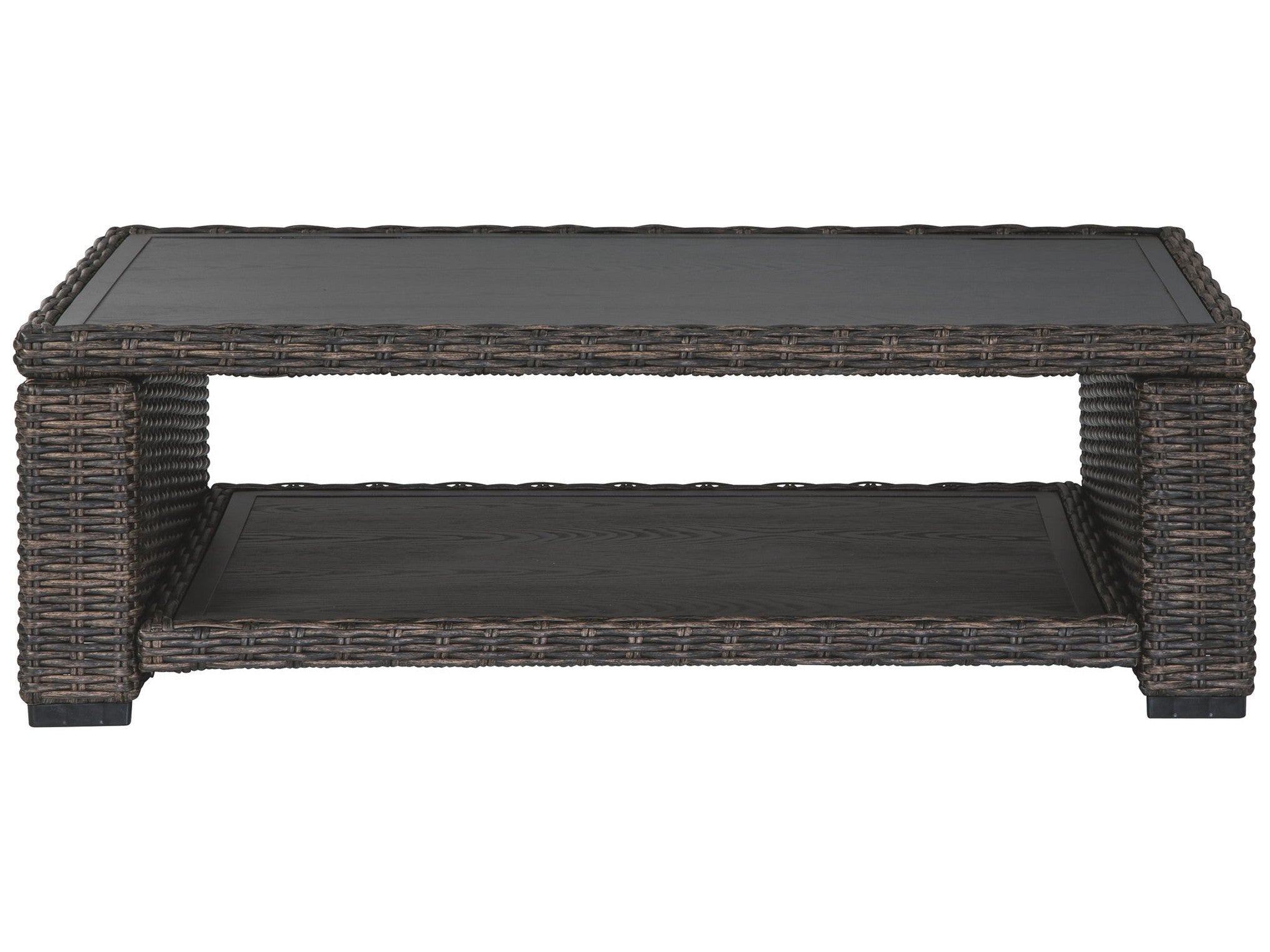 Grasson Lane - Rectangular Cocktail Table - Brown