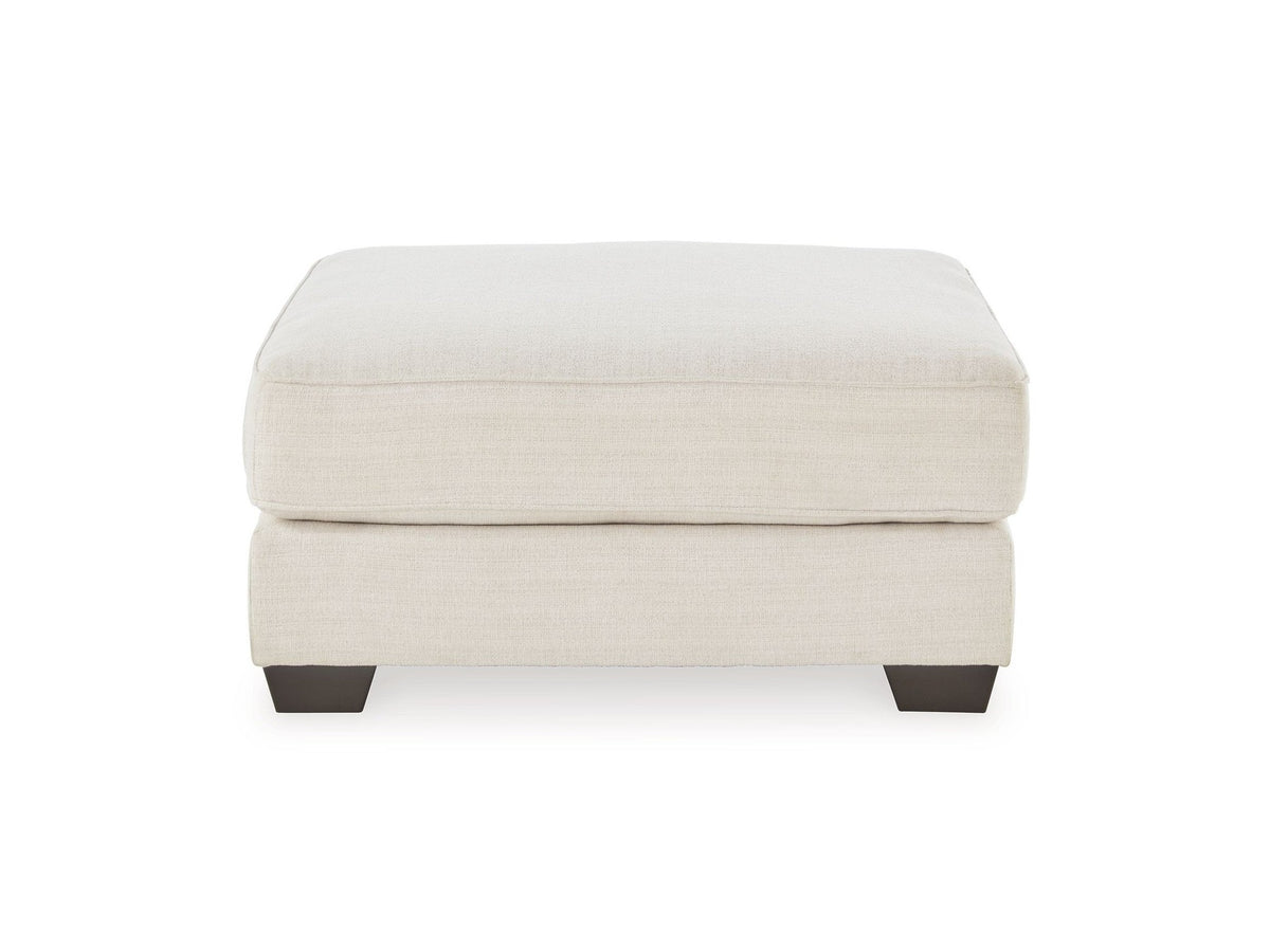 Lerenza - Oversized Accent Ottoman - Birch