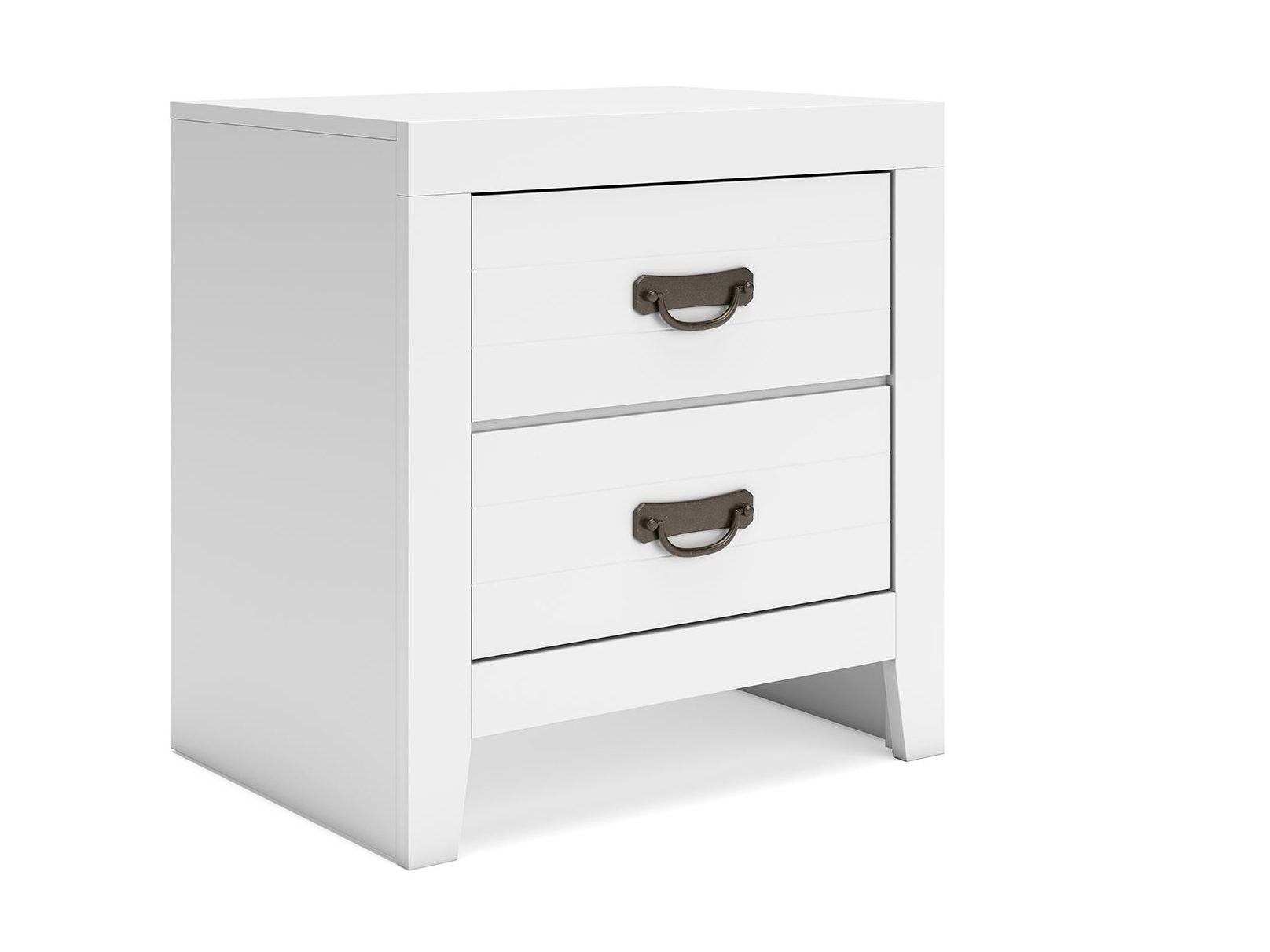 Binterglen - Two Drawer Night Stand - White