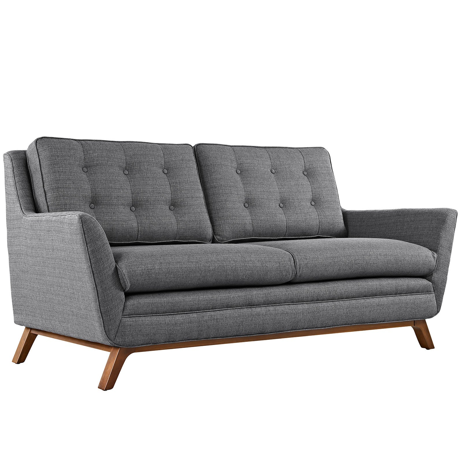 Modway Beguile Upholstered Fabric Loveseat