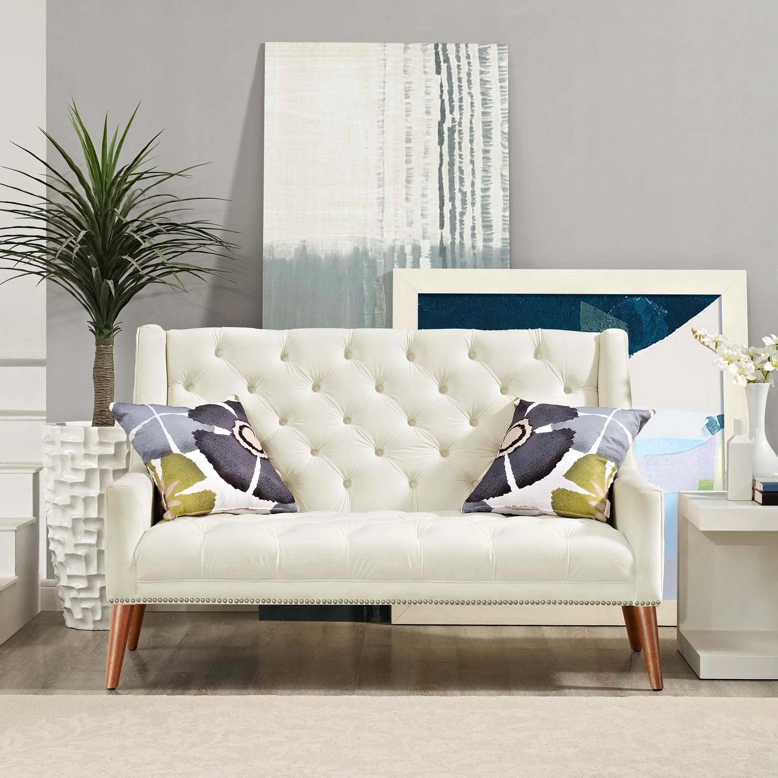 Modway Peruse Performance Velvet Loveseat