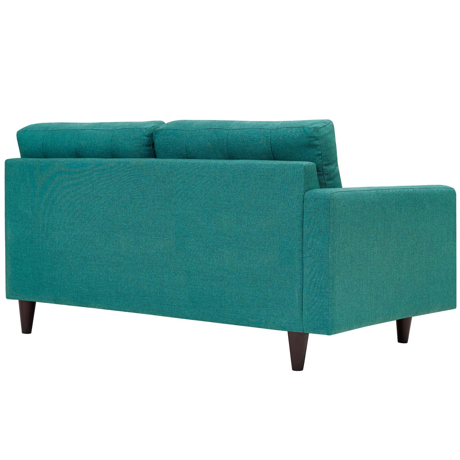 Modway Empress Left-Facing Upholstered Fabric Loveseat