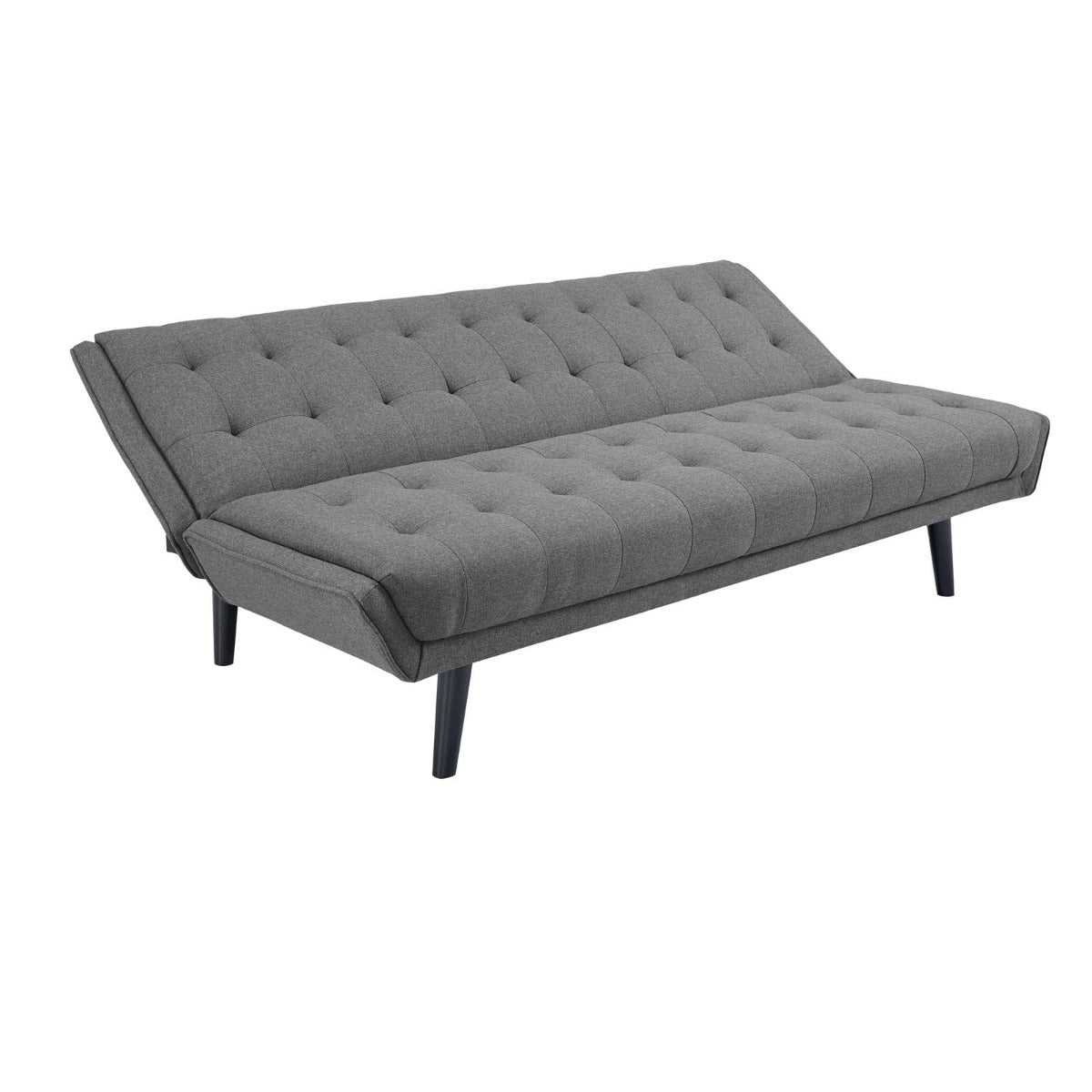 Modway Glance Tufted Convertible Fabric Sofa Bed