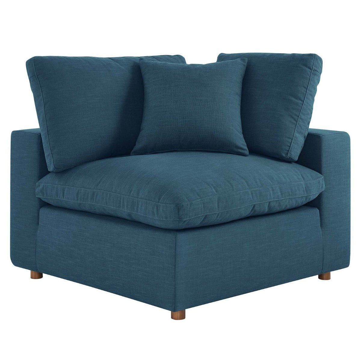 Modway Commix Down Filled Overstuffed 2 Piece Modular Loveseat