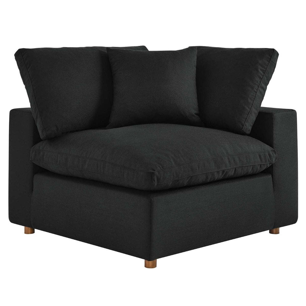 Modway Commix Down Filled Overstuffed 2 Piece Modular Loveseat