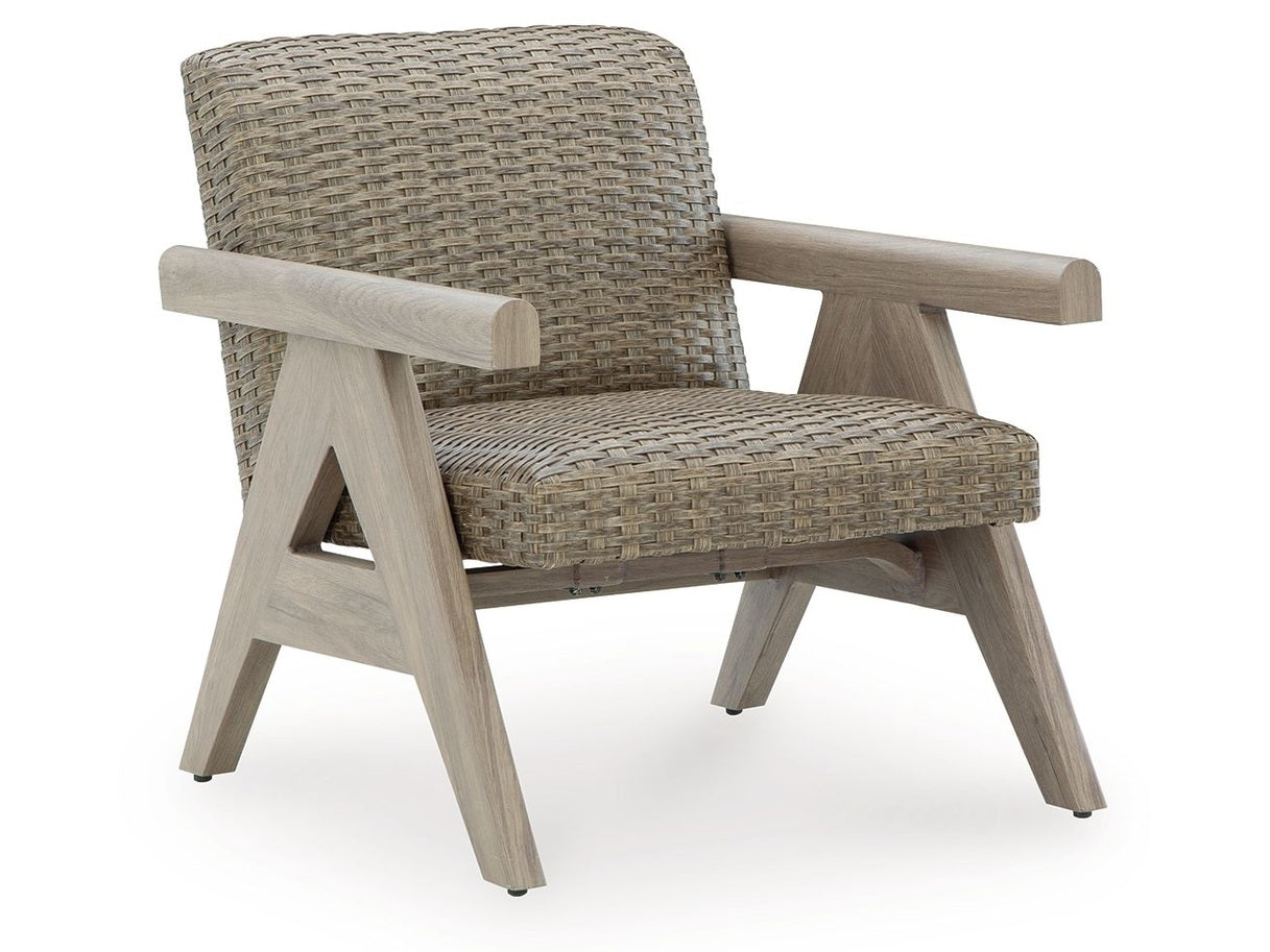Carisbo - Rocking Lounge Chair - Beige