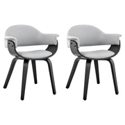 Adalyn - Dining Room Accent Chair With Black Frame