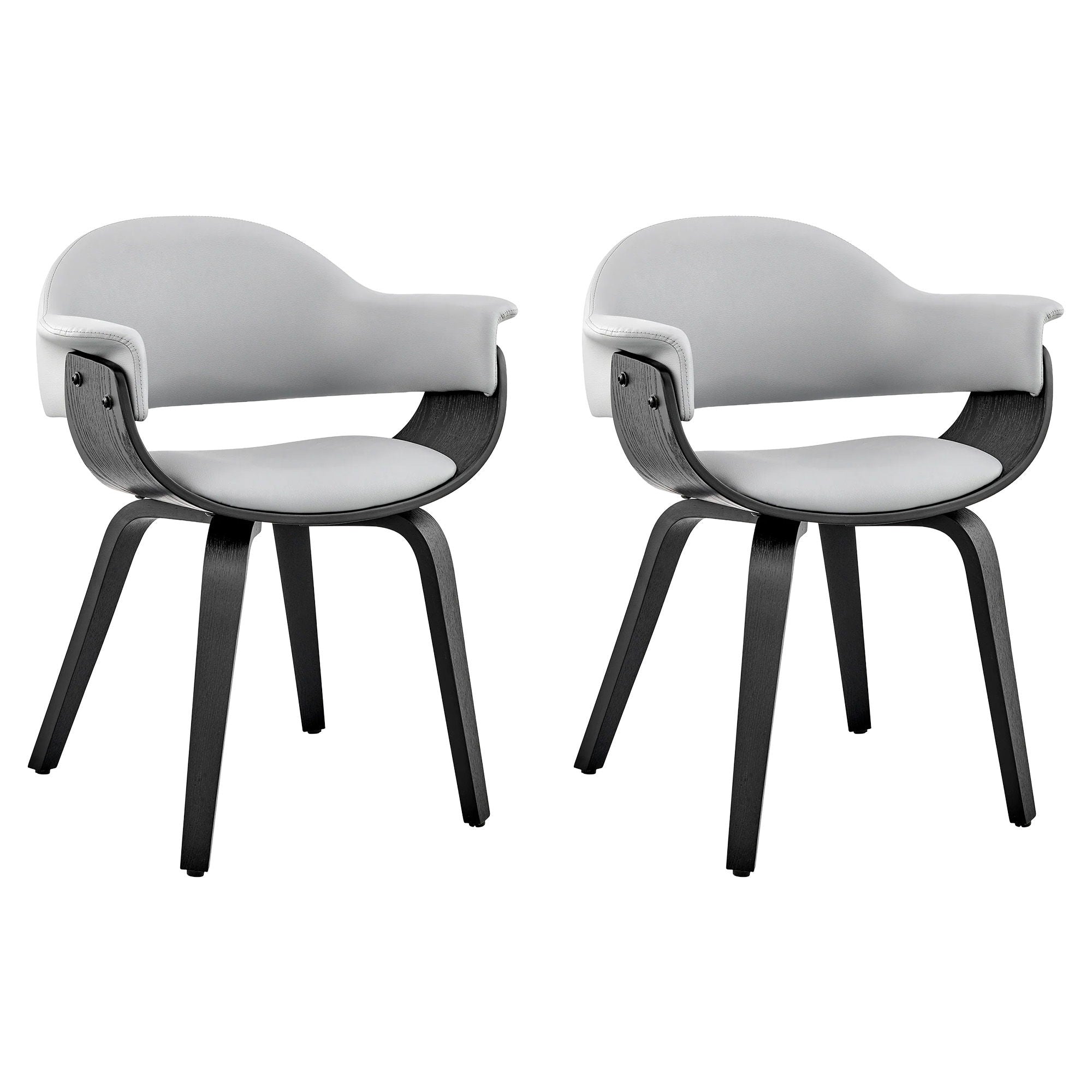 Adalyn - Dining Room Accent Chair With Black Frame