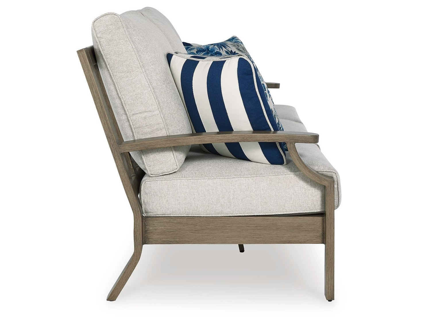 Rainier Ranch - Sofa With Cushion - Brown / Beige