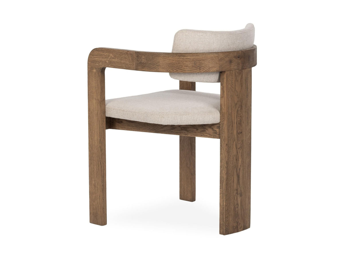 Labelle - Dining Armchair - Tan Oak