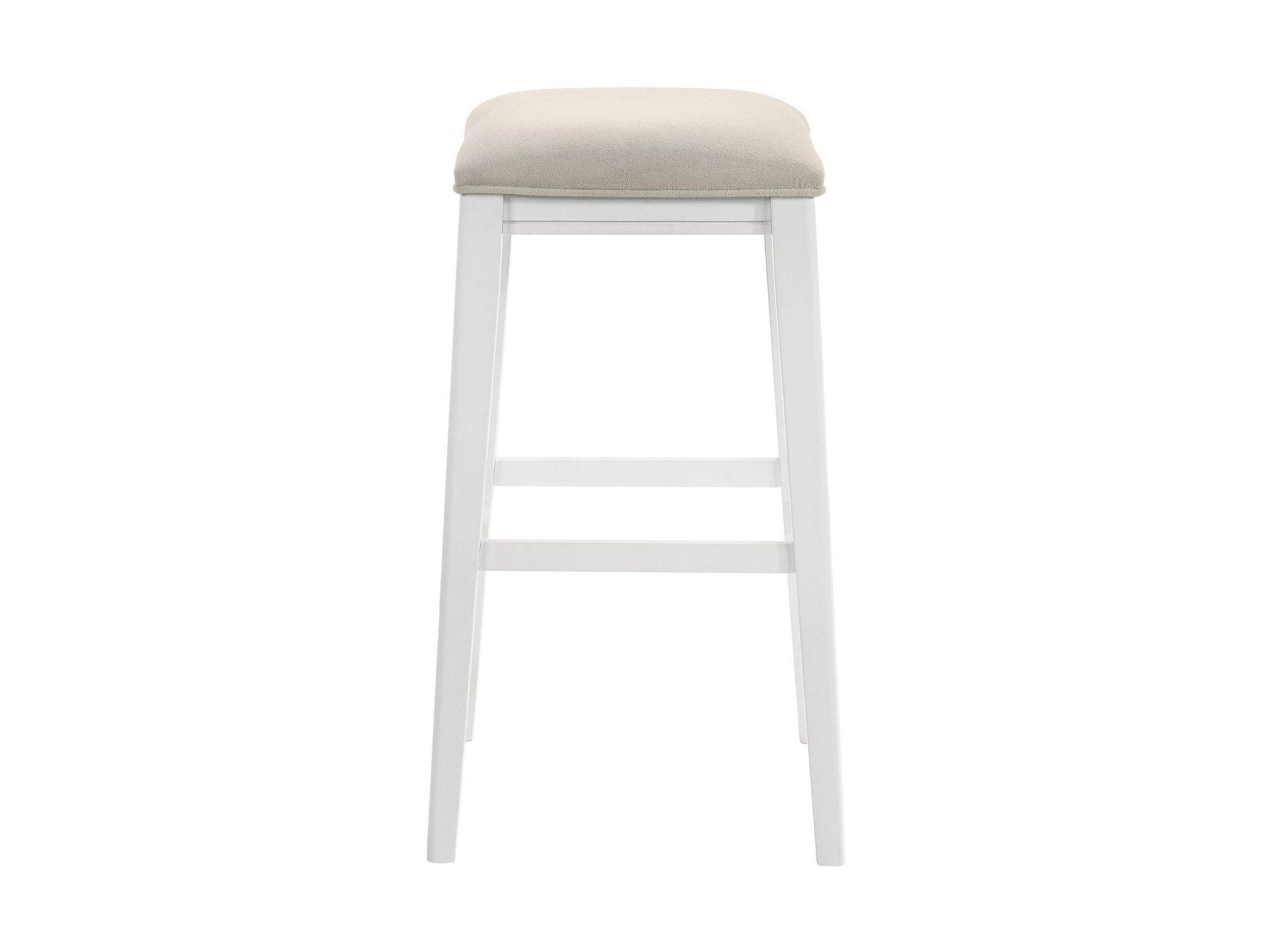 Jane - Contemporary Transitional Wood Bar Height Kitchen Bar Stool