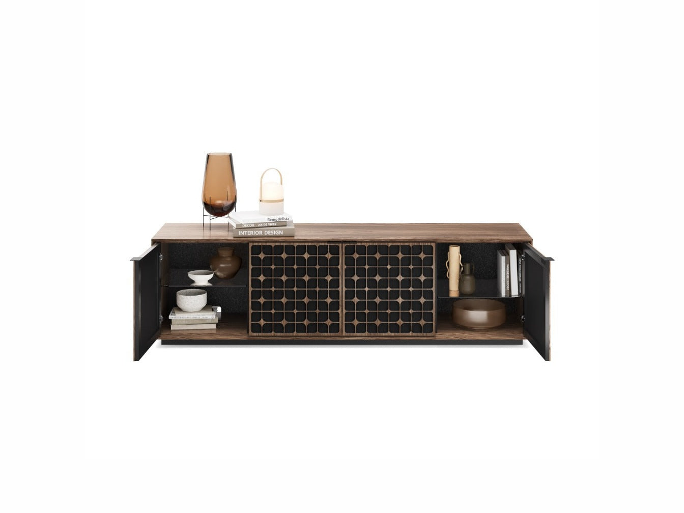 BDI Elements® 8703-CS Media + Storage Cabinet