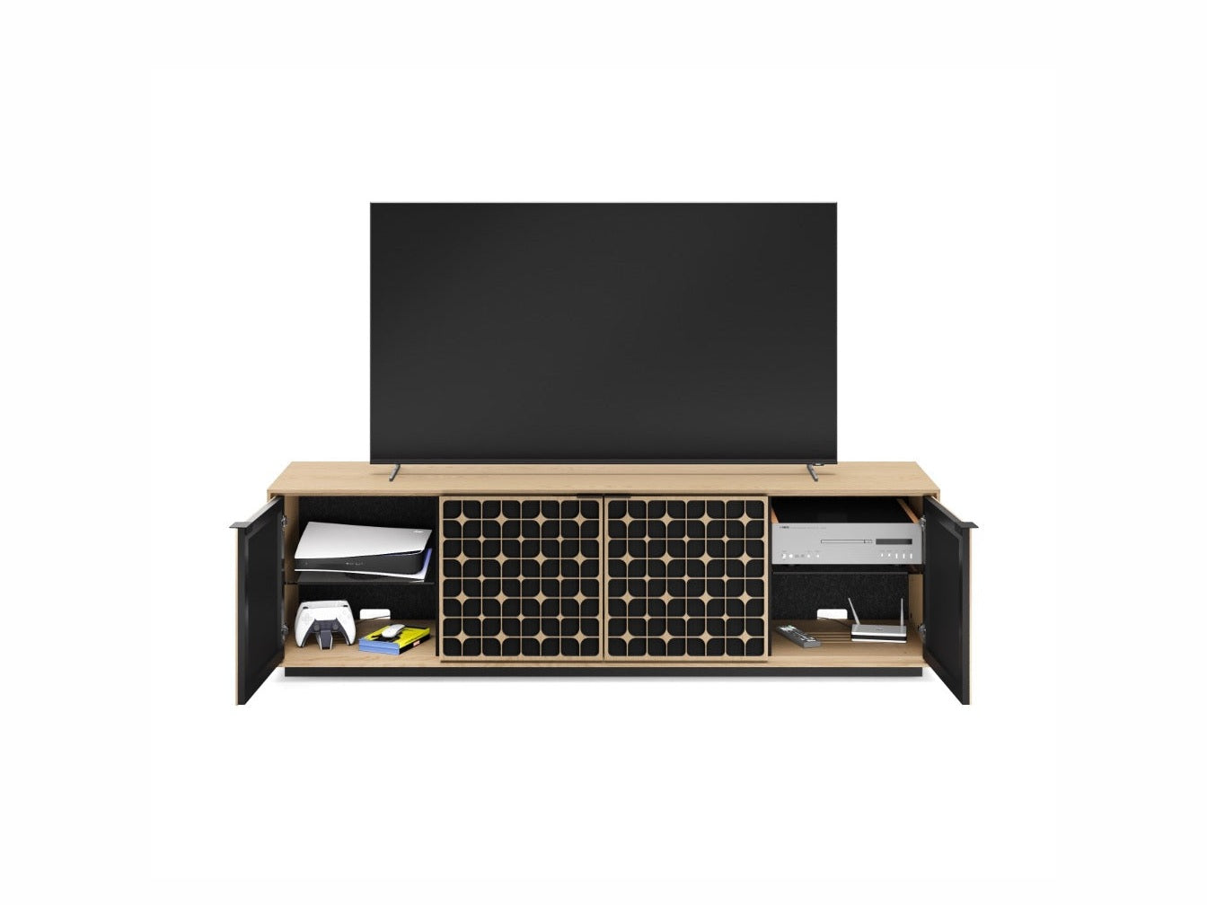 BDI Elements® 8703-CS Media + Storage Cabinet
