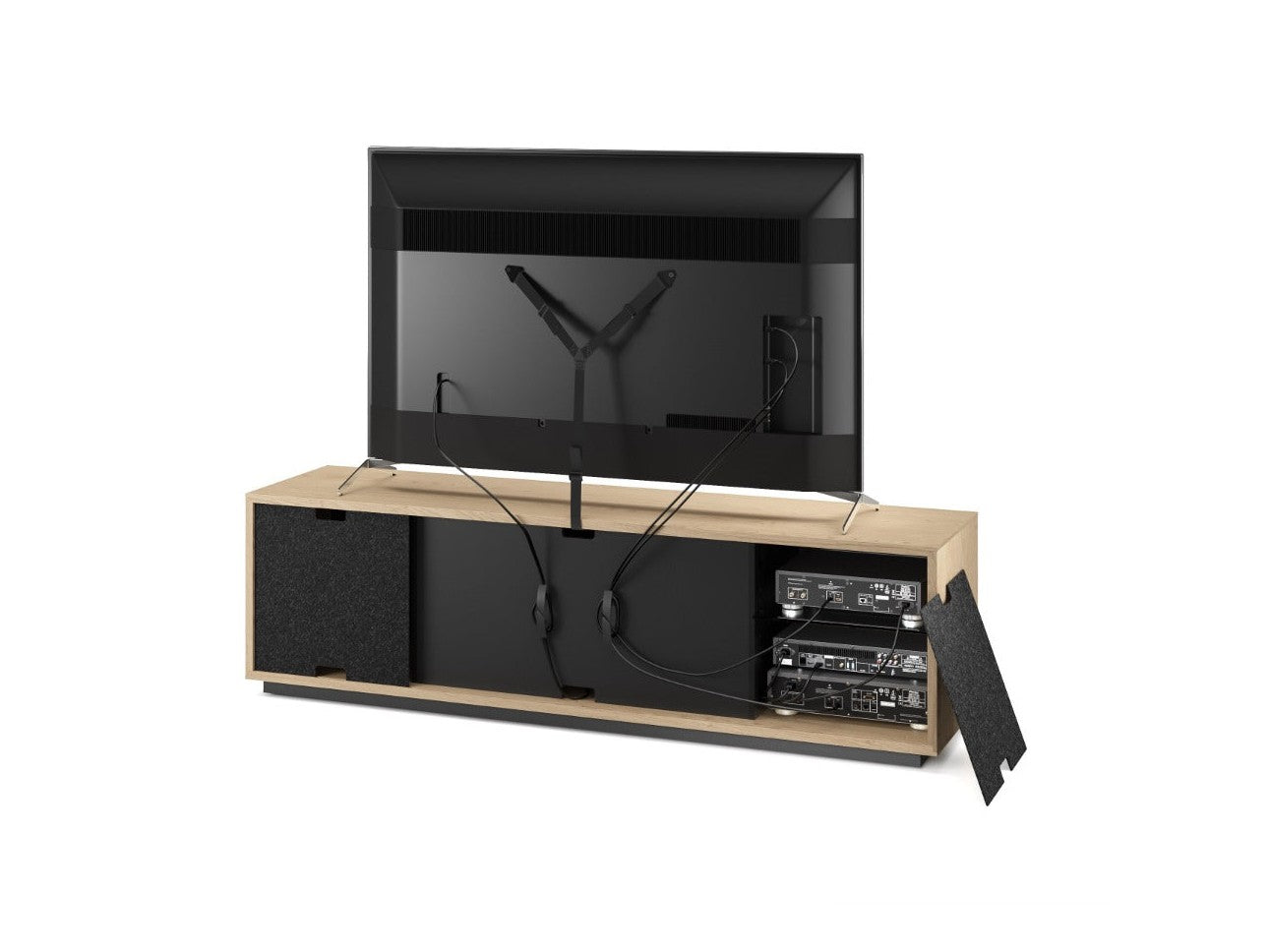 BDI Elements® 8703-CS Media + Storage Cabinet