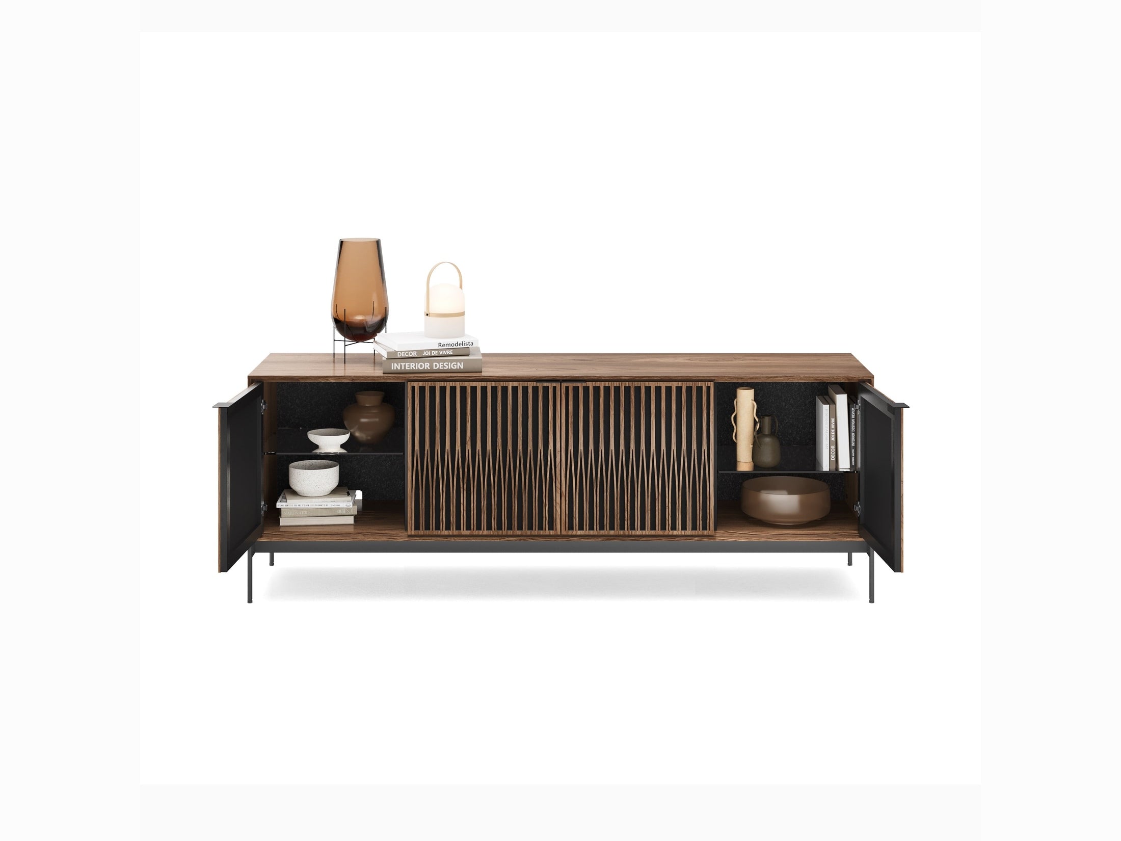 BDI Elements® 8709-TU Media + Storage Console