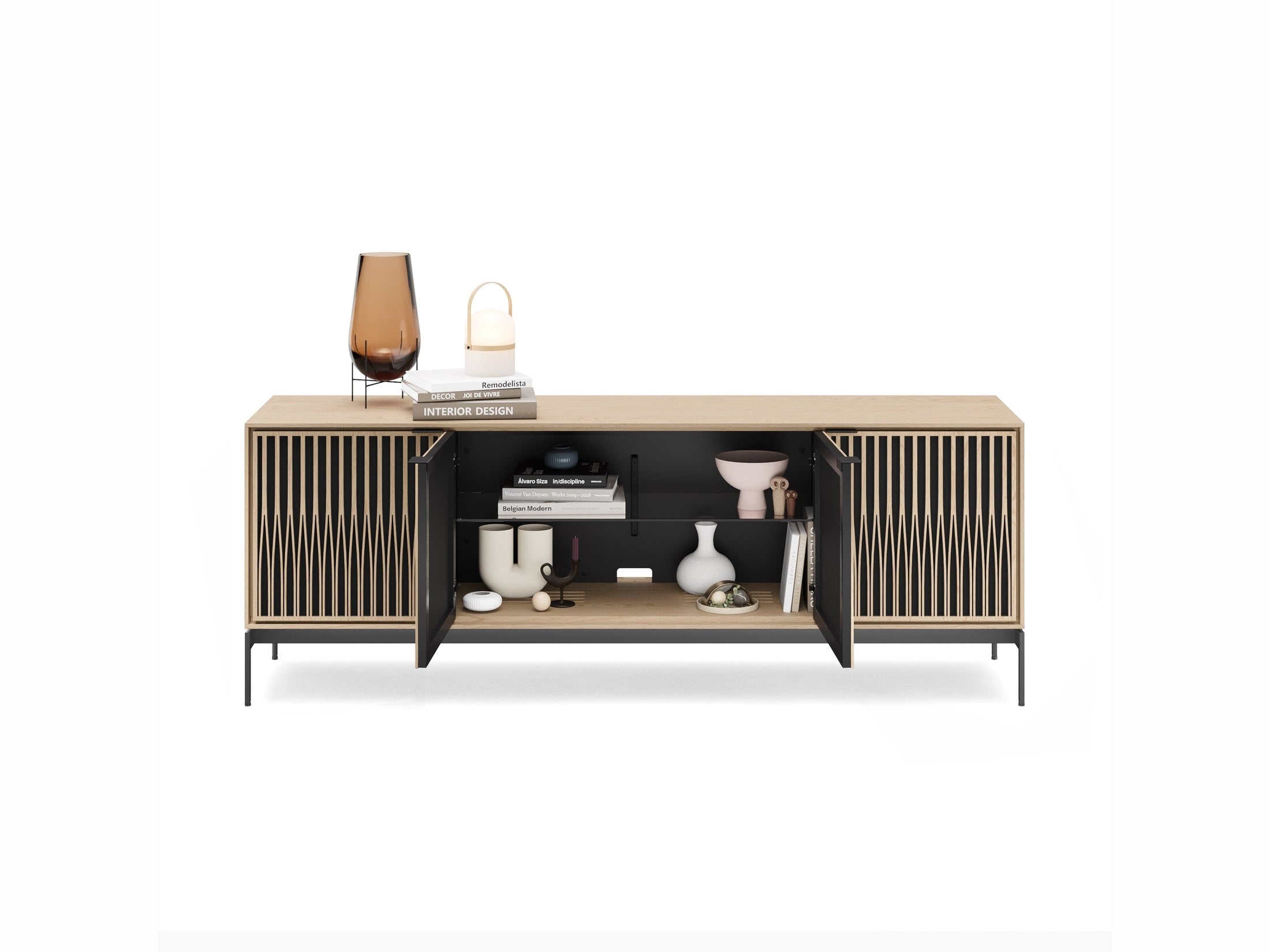 BDI Elements® 8709-TU Media + Storage Console