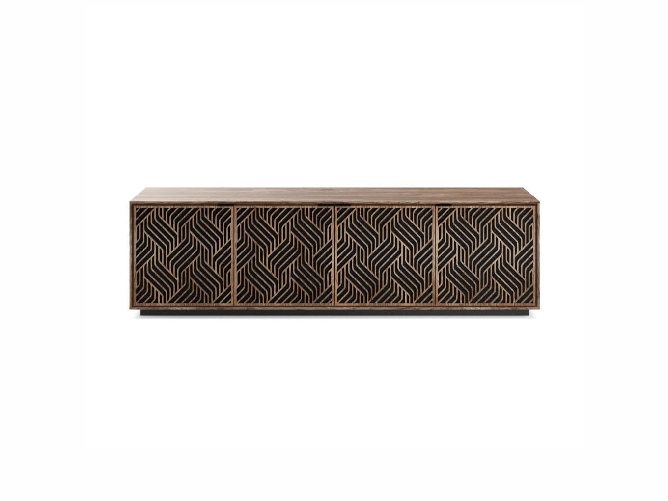 BDI Elements® 8703-WE Media + Storage Cabinet