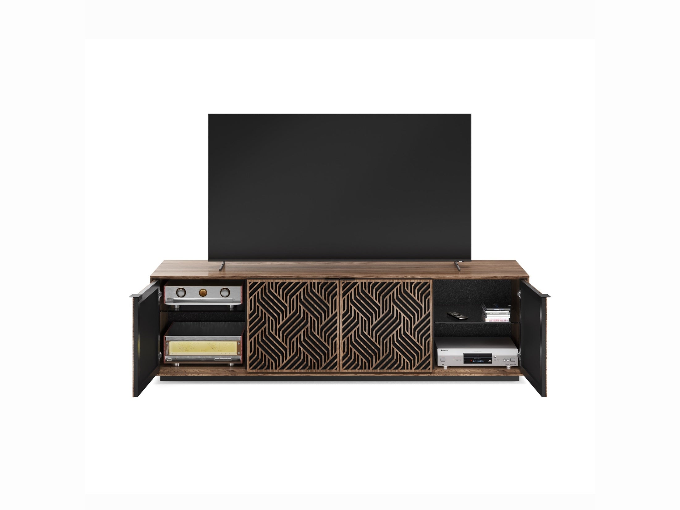 BDI Elements® 8703-WE Media + Storage Cabinet