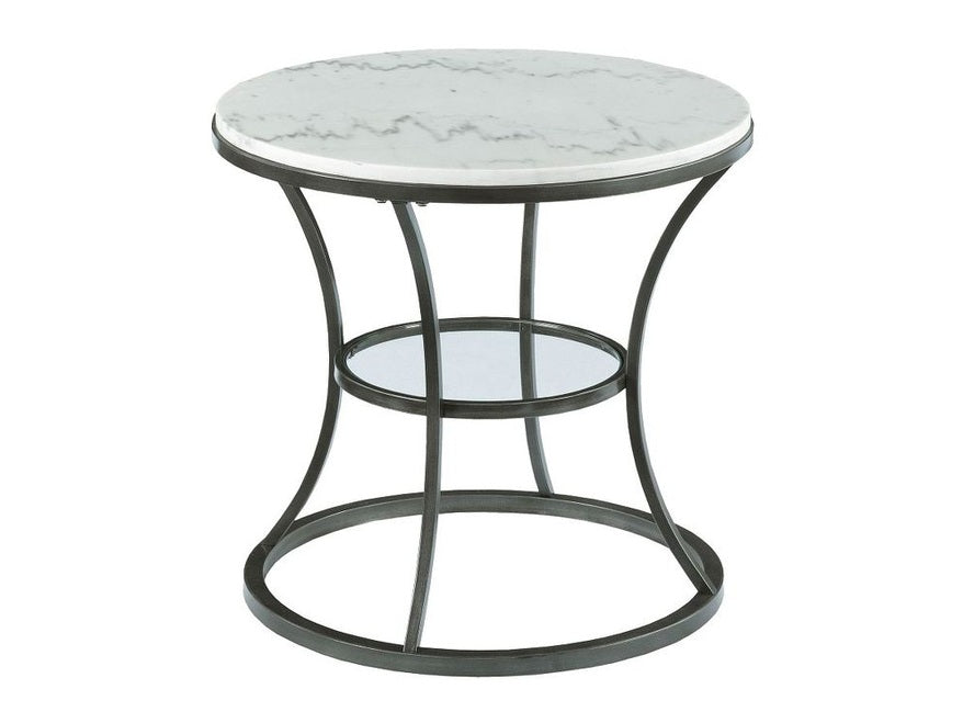 Hammary Impact Round End Table