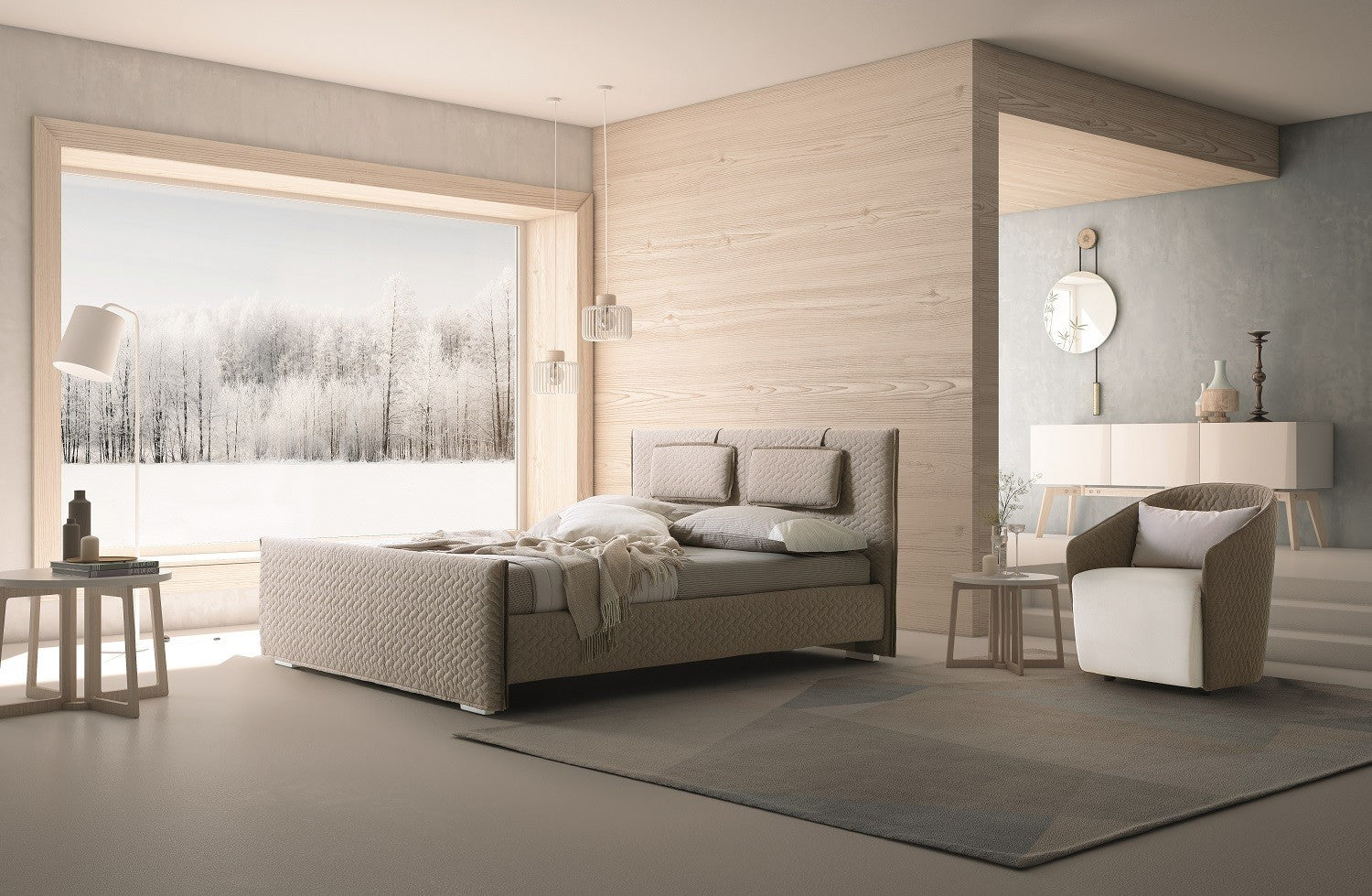 Evergreen  Platform Bed