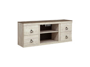 Willowton - TV Stand With Fireplace Option