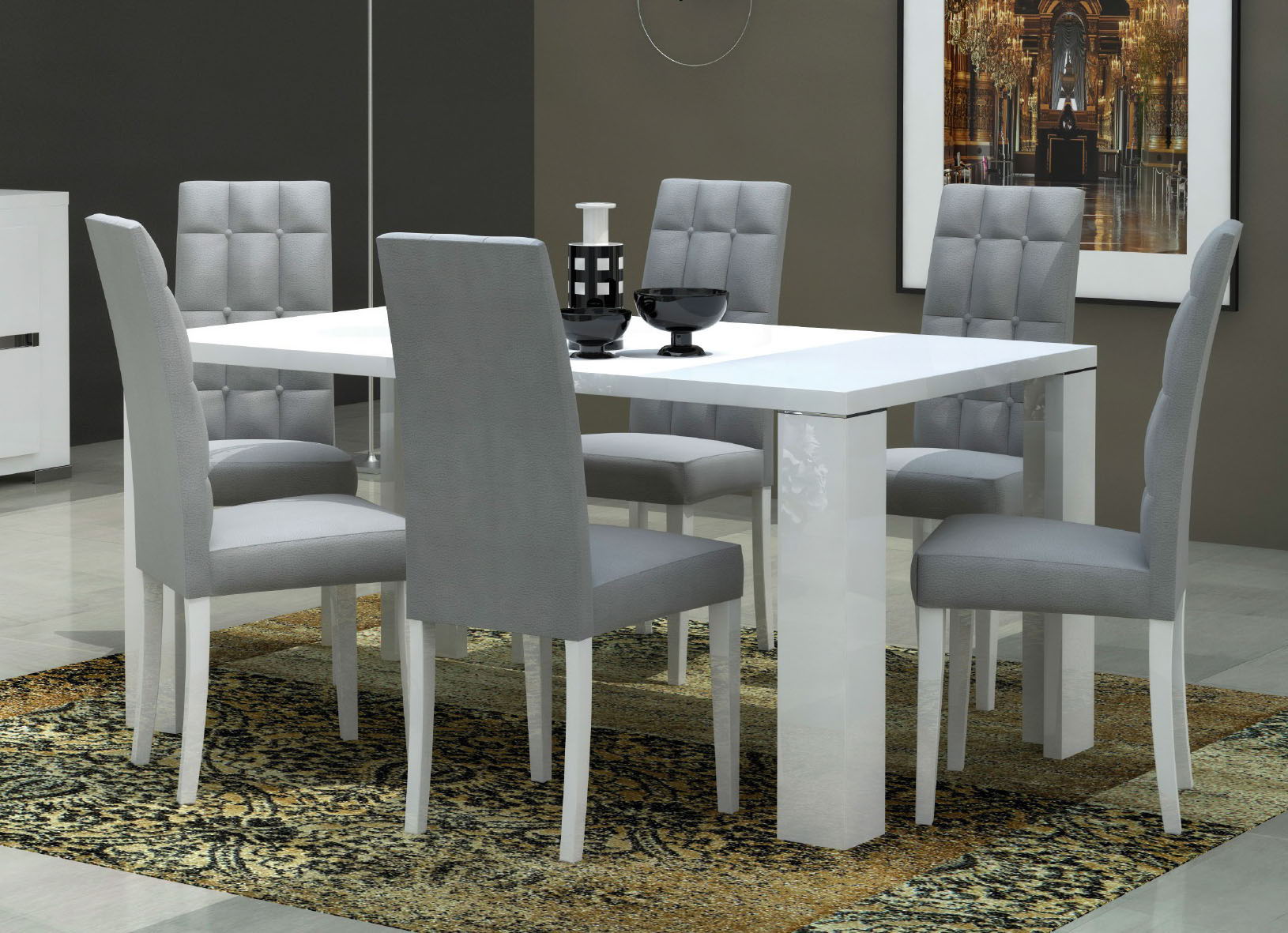 Elegance - Chair - Gray