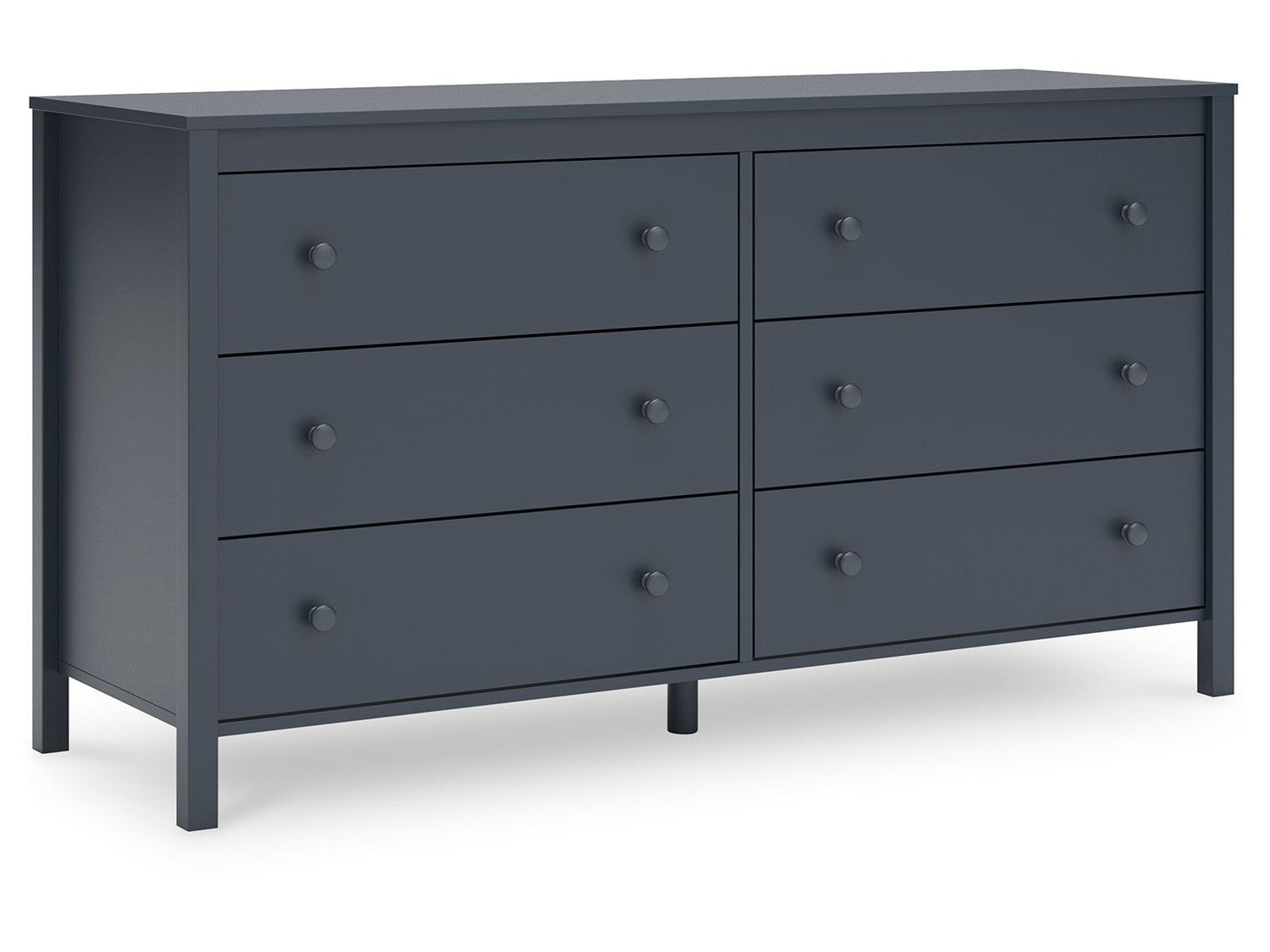 Simmenfort - Six Drawer Dresser - Navy Blue