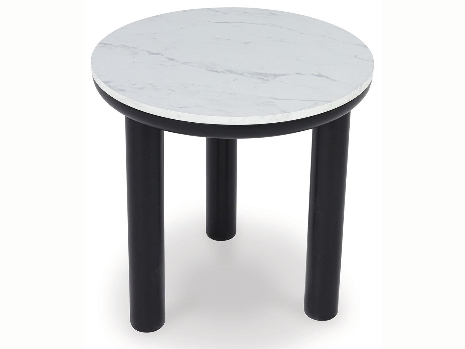 Xandrum - Occasional Table Set (Set of 3) - Black / White