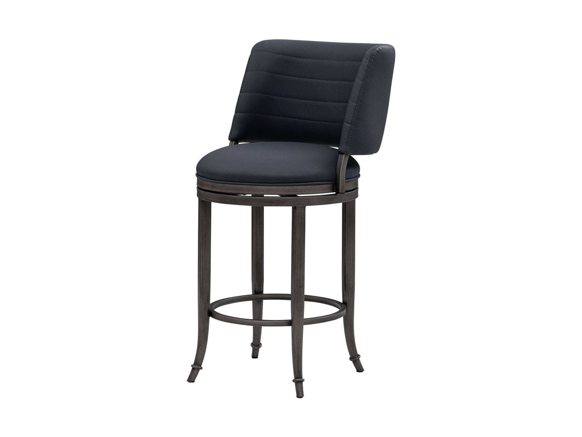 Torres - Upholstered Swivel Counter Height Barstool