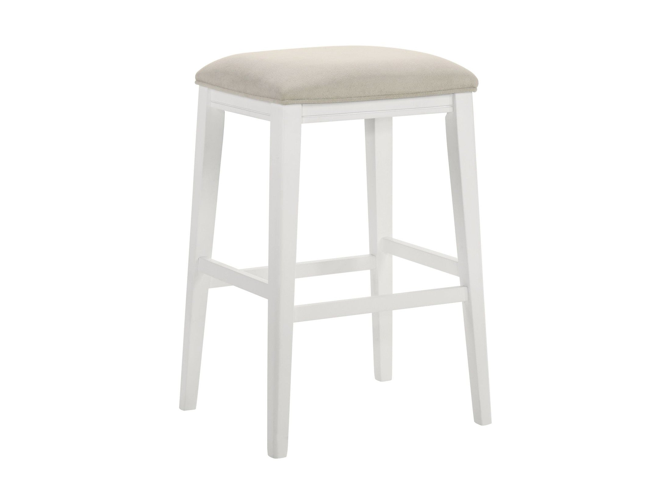 Jane - Contemporary Transitional Wood Bar Height Kitchen Bar Stool