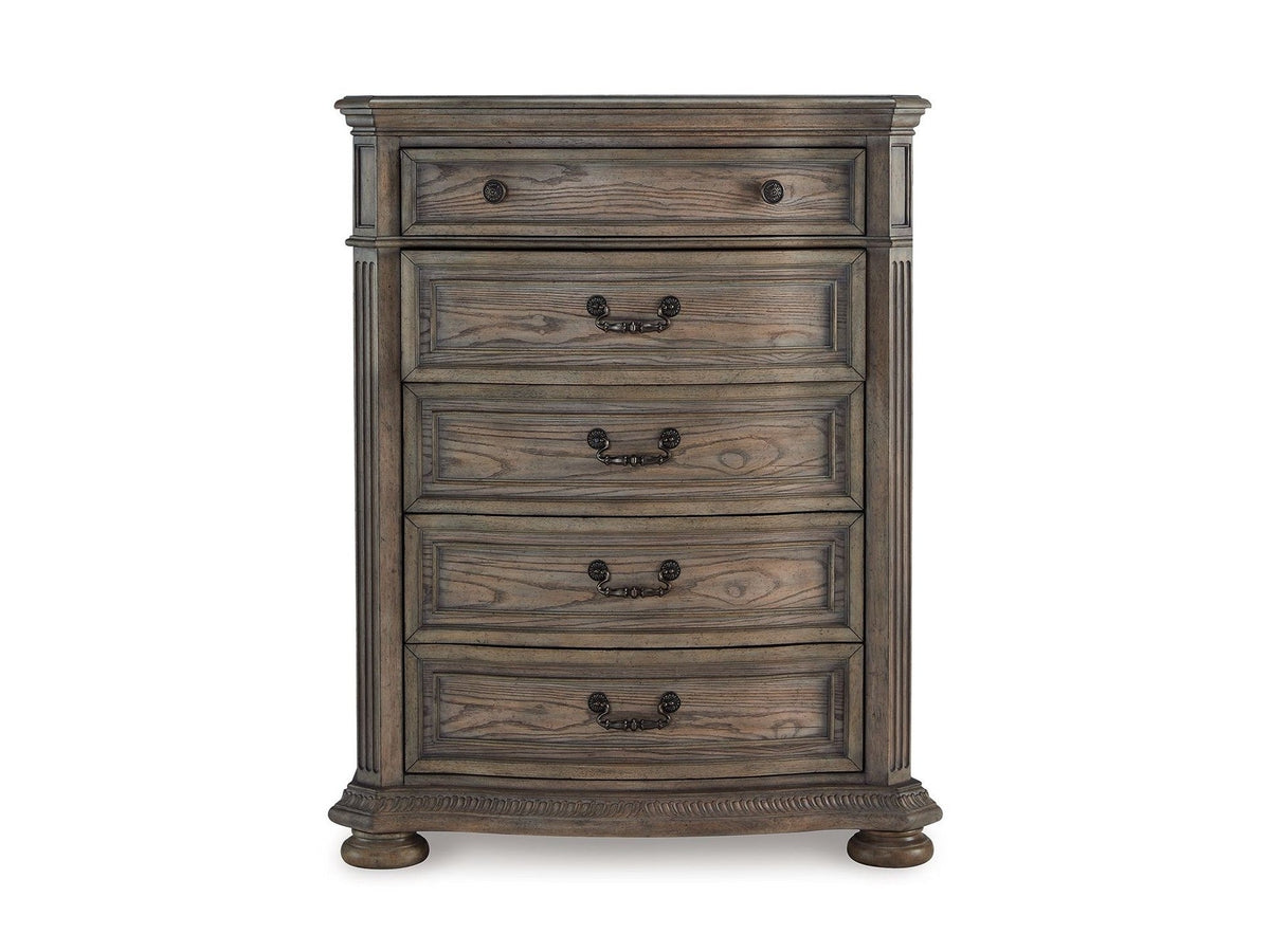 Ardenfield - Five Drawer Chest - Light Brown