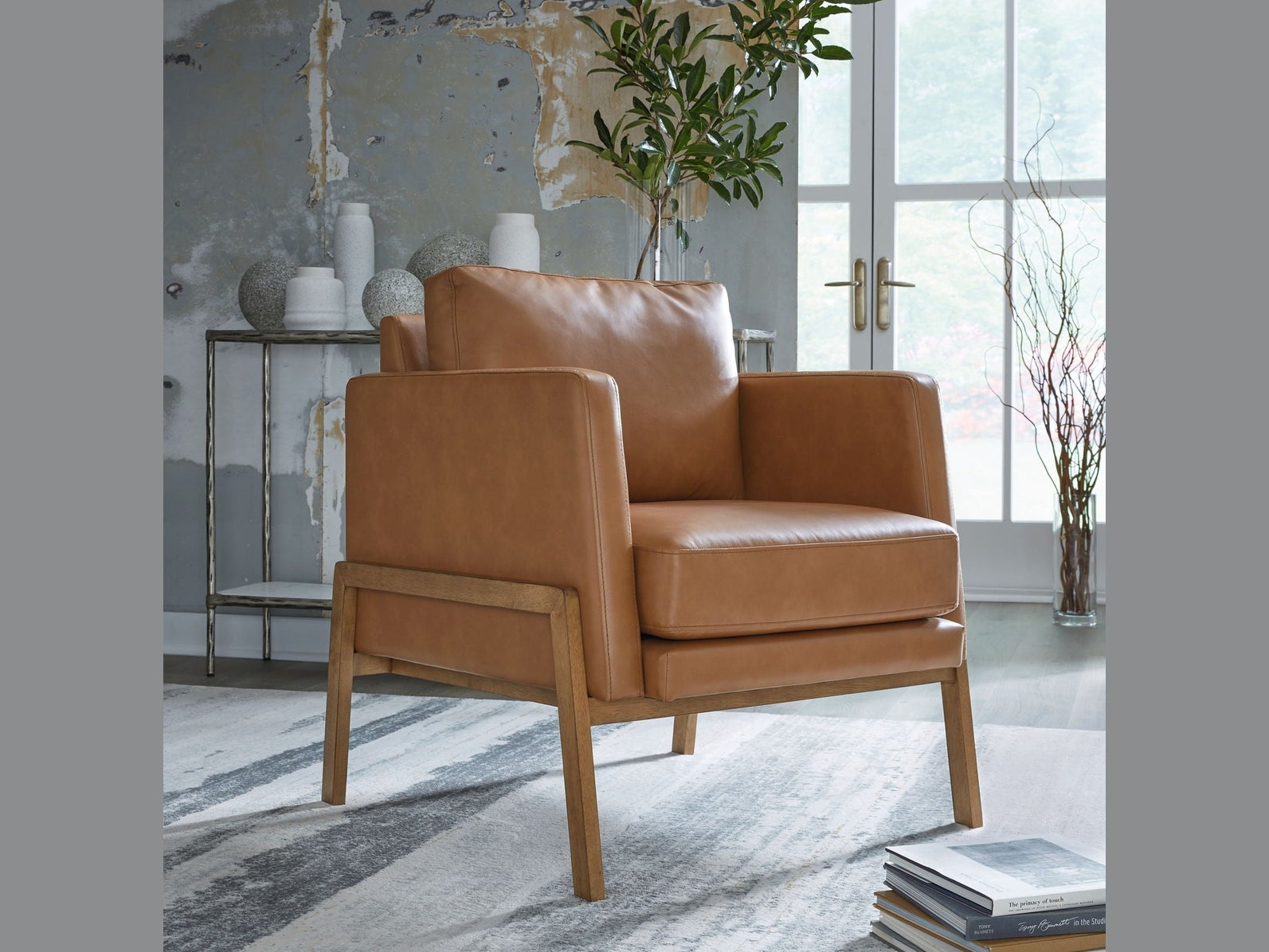Numund - Accent Chair - Caramel