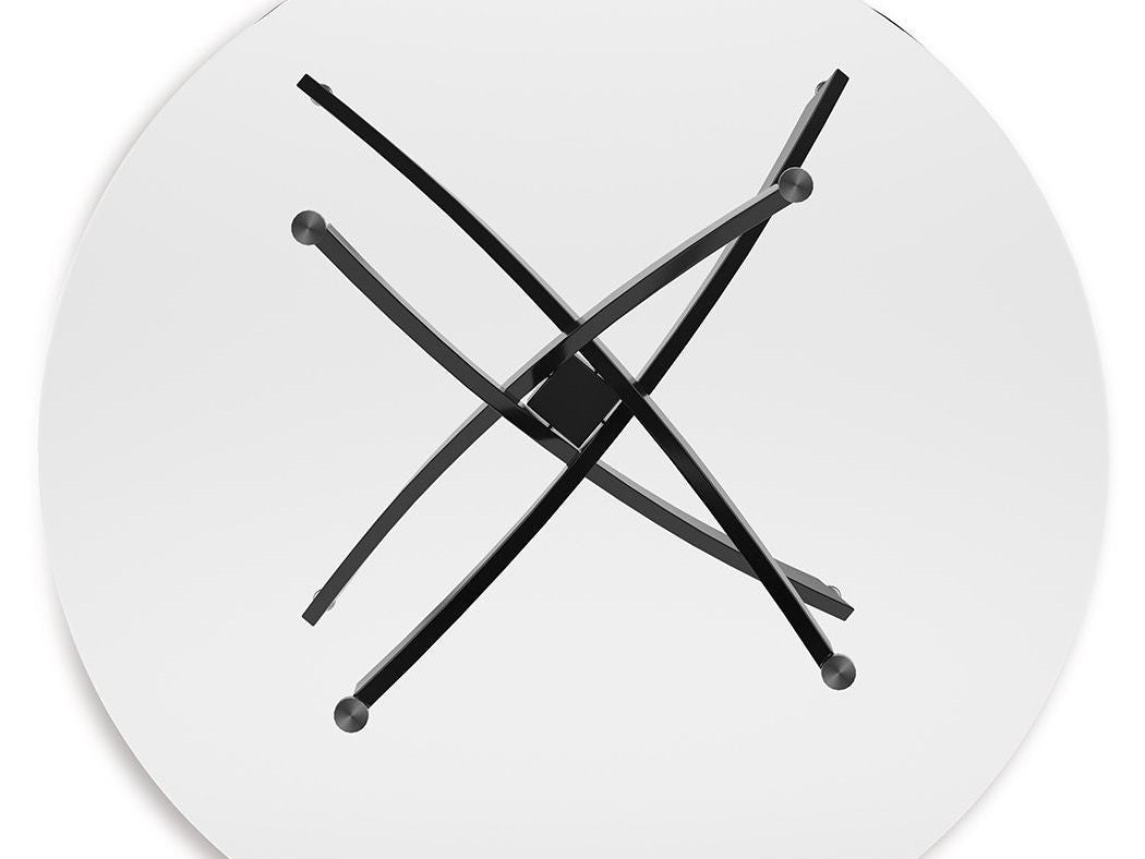 Pharwynn - Round Dining Room Table - Black