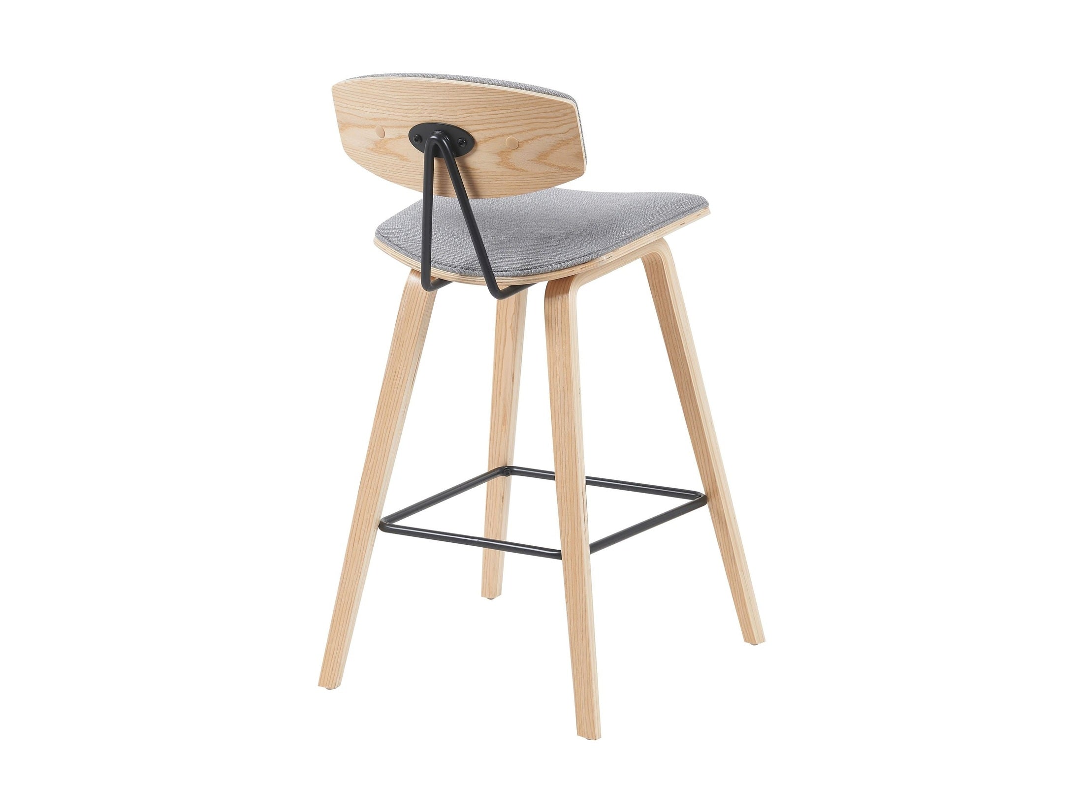 Fox - Swivel Bar Height Stool - Light Brown