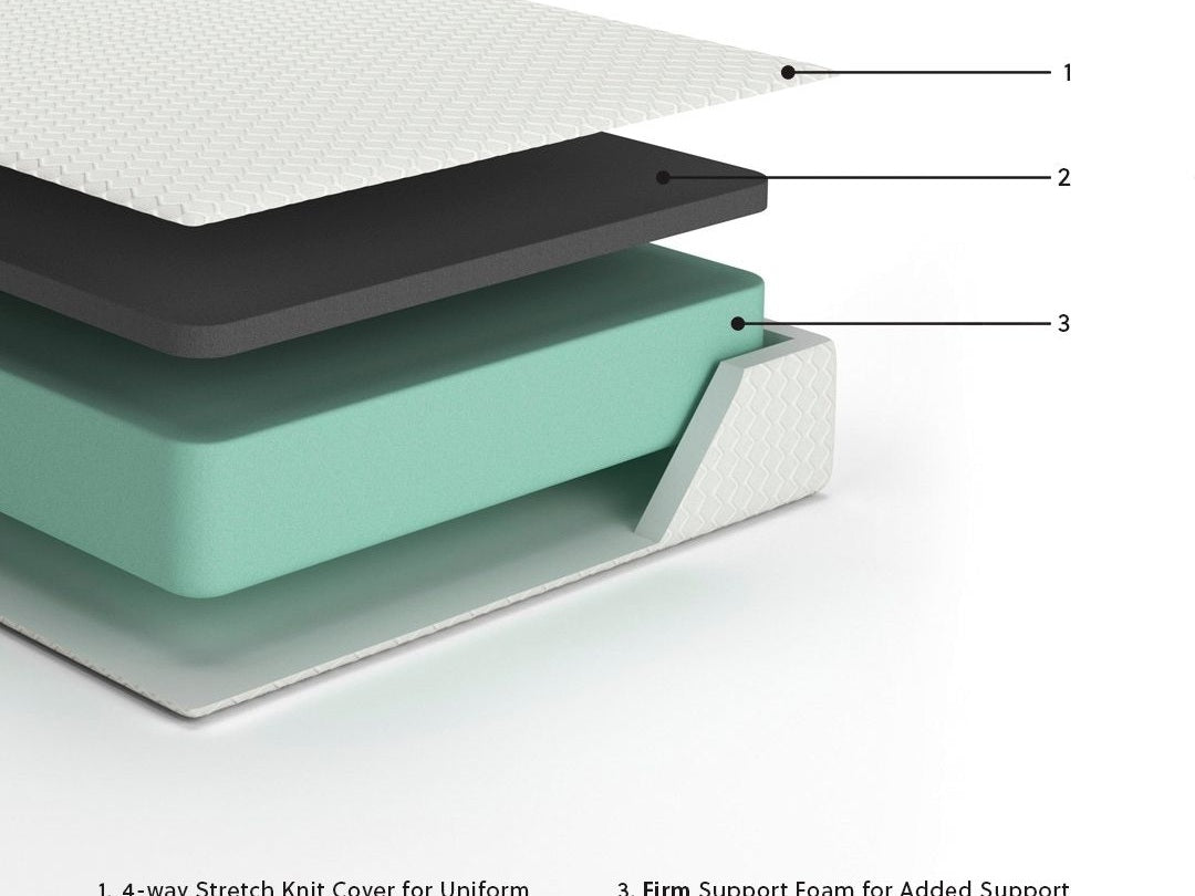 Chime 12 Inch Memory Foam - Memory Foam Mattress
