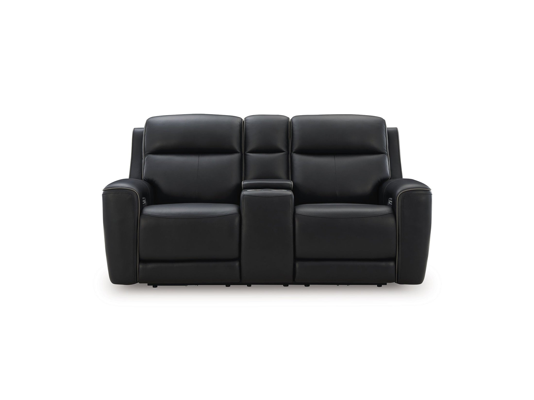 5Z-Comfort - Relaxation - Power Reclining Loveseat with Console / Adj Headrest