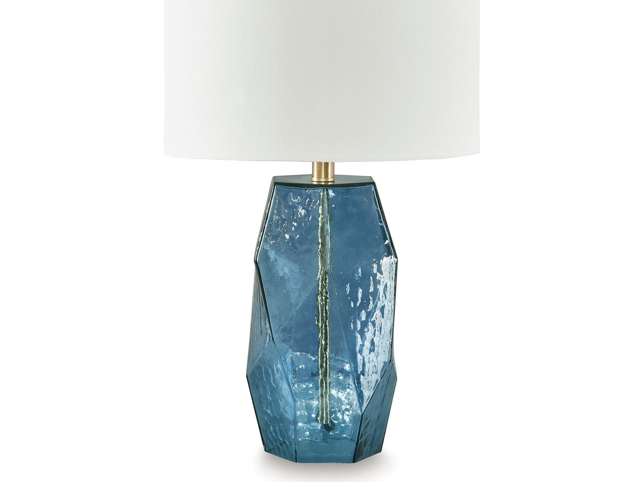 Tallow - Glass Table Lamp - Blue