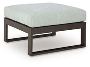 Beachloft - Ottoman With Cushion - Black / Gray