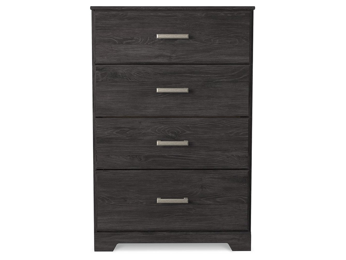 Belachime - Four Drawer Chest - Charcoal