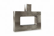 Wrengrove textured rectangular sculpture on a white background.