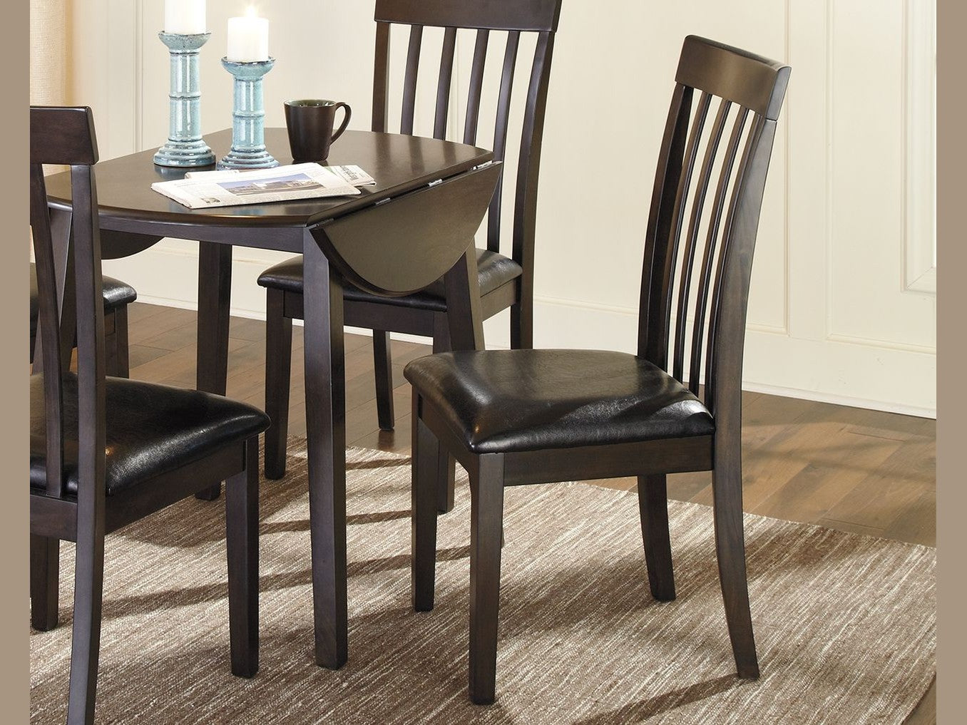 Hammis - Dining UPH Side Chair (Set of 2) - Dark Brown