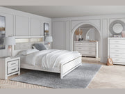 Altyra - Panel Bookcase Bedroom Set