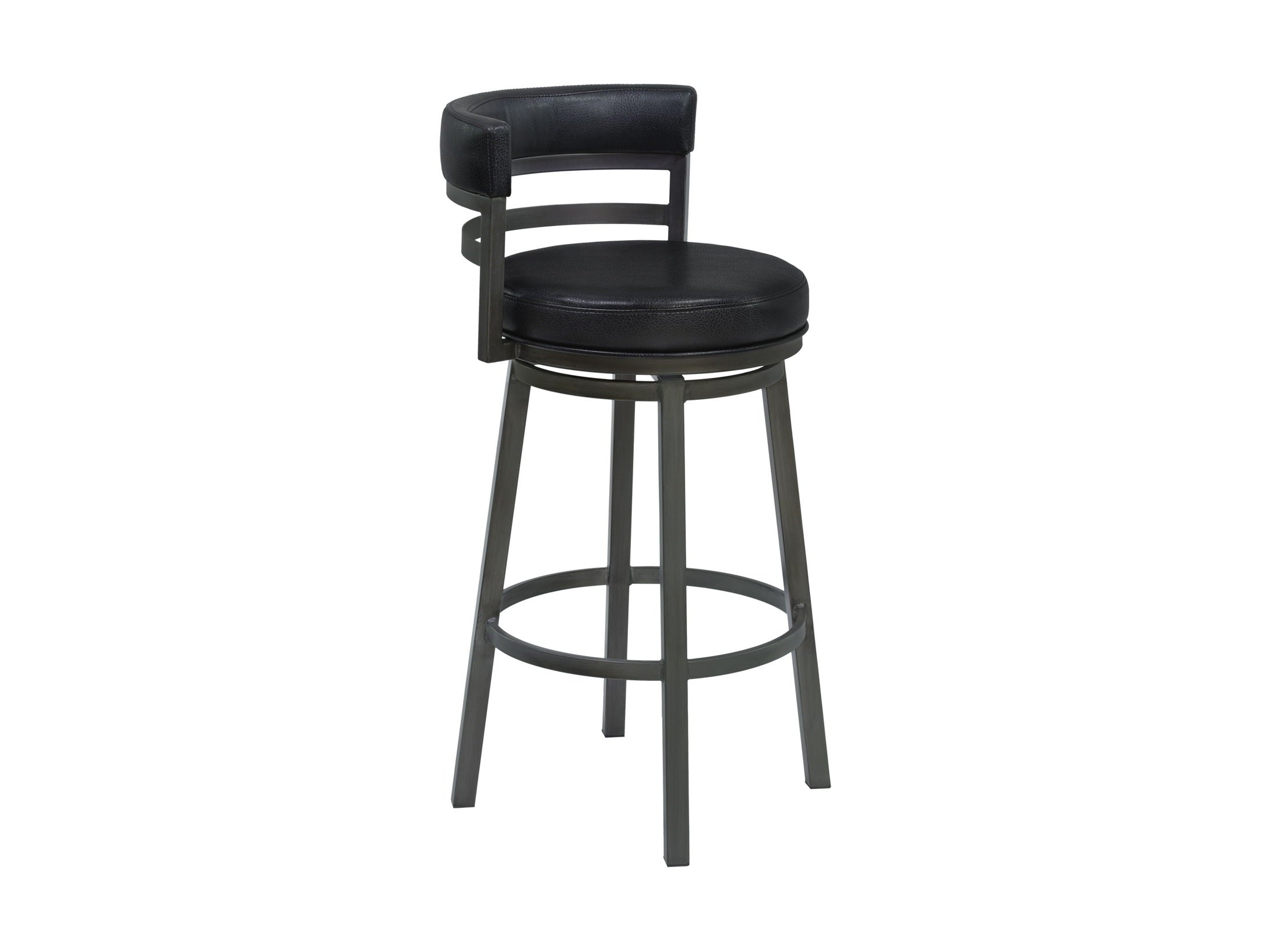 Madrid - Counter Height Swivel Bar Stool - Mineral