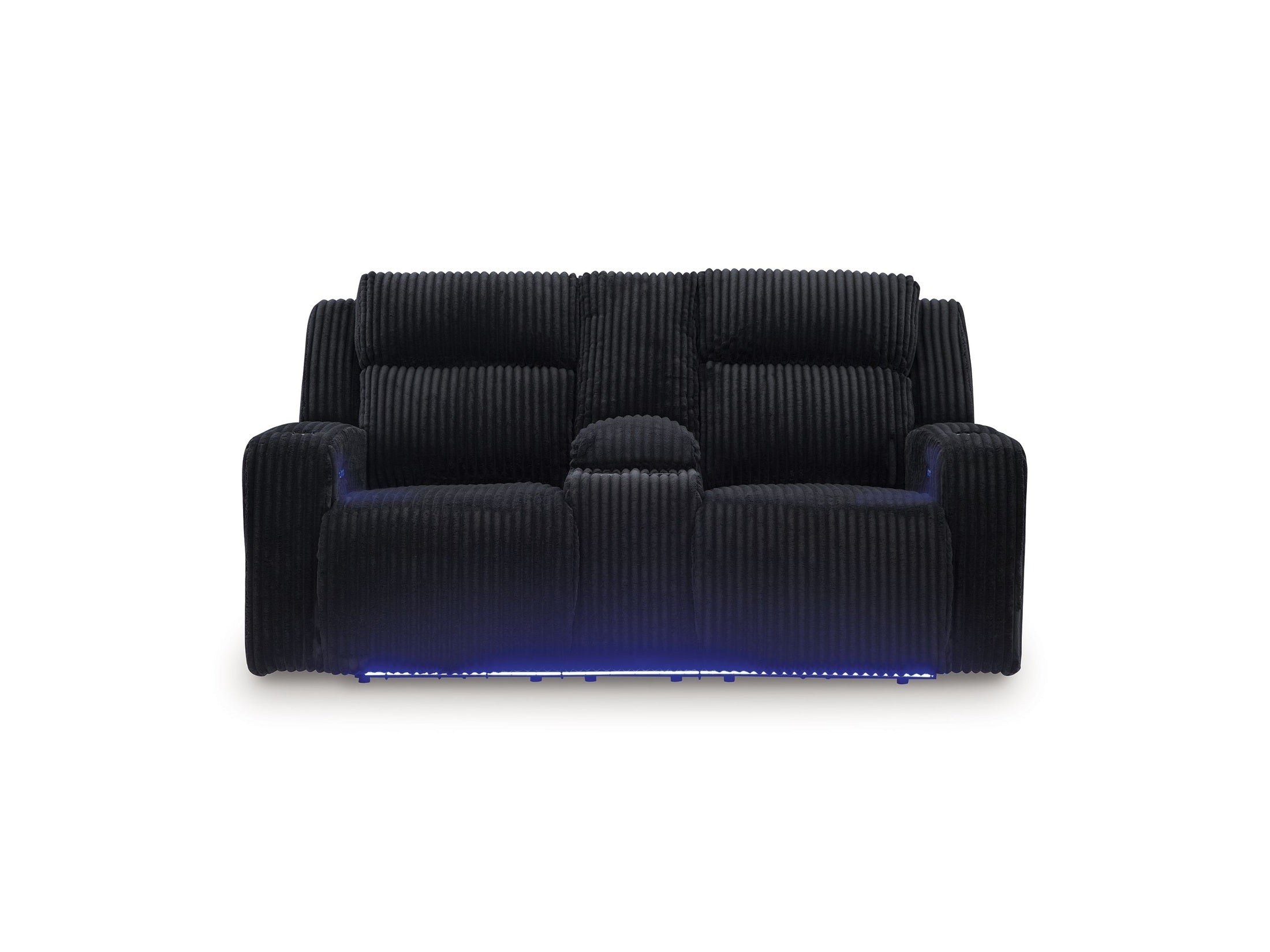 Forest Lake - Power Reclining Loveseat With Console / Adj Headrest