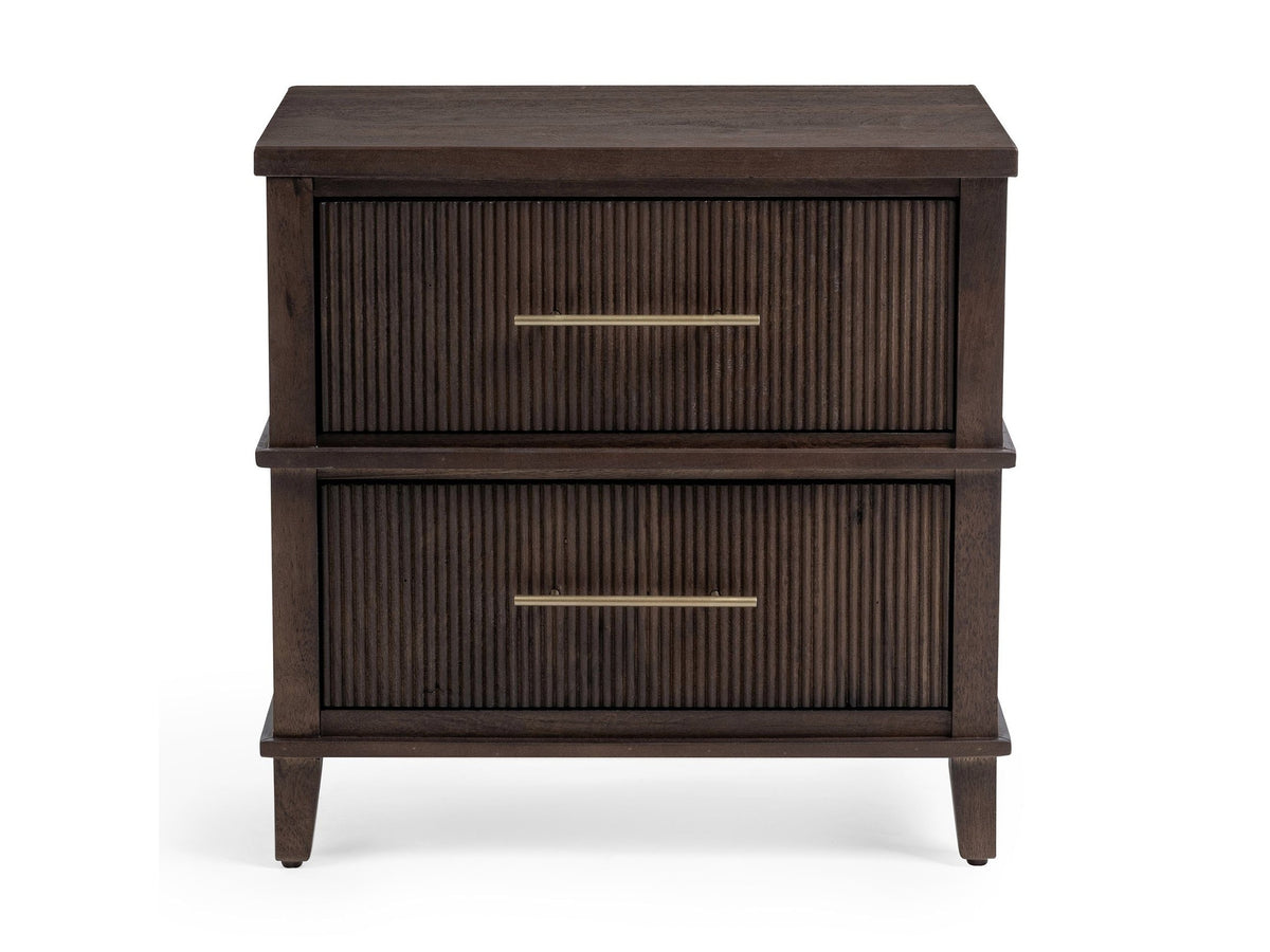 Westlake - 2-Drawer Nightstand - Kona Brown